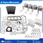 2.0TDI Engine Overhaul Rebuild Kit W/ Pistons & Valves For Vw Amarok Jetta Audi. Fixed Price $142.87.