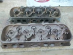 1986-89 Big Block Chev 427 Tall Deck Oval Port Cylinder Heads Bbc Truck 14092359. Fixed Price $300.00.