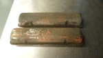 Vintage Chevrolet 283-327-350 Script Valve Covers Straight Holes Oem Sbc 02AC2. Fixed Price $74.95.
