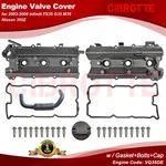 Set Of Engine Valve Covers Kit For 2003-2007 Infiniti FX35 G35 M35 Nissan 350Z. Fixed Price $55.99.