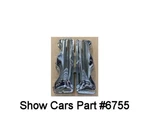 Chrome Valve Covers Pair 348 409 Chevy Impala Bel 1958 59 60 61 62 63 64 65. Fixed Price $189.00.