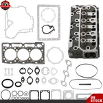 For Kubota Engine D1005 Complete Cylinder Head And Full Gasket Set 16027-03043. Fixed Price $269.49.