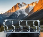 2012-14 Volkswagen Passat 2.0 Tdi Cylinder Head Bracket 03L103286A Oem. Fixed Price $183.00.