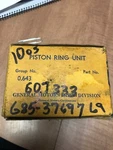 Nos Chevy G085 G506 Piston Ring Set .010 235 607333 WW2 Army Truck. Fixed Price $28.00.