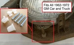 4 Nos Headlight Screw/nut! Fit All 1962-72 Gm Vehicles Camaro Impala Pickup Etc. Fixed Price $29.50.