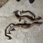 1960-61 Chrysler 300F & 300G 413 2 4BBL Exhaust Head Pipes W/discharge. Fixed Price $395.00.