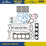 Full Gasket Set Head Bolts Fit 99-01 Mazda Protege 1.6L Dohc 16V Zm. Fixed Price $99.99.