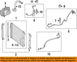 Mercedes Oem 13-16 C300 Condenser, Lines-compressor 000830250087. Fixed Price $643.00.
