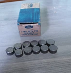 Nos Ford B5Q-6550-A Valve Stem Caps Box Of 11. Fixed Price $20.00.