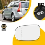 Mirror Glass Left Driver Side With Backing For Volvo C30 C70 S40 S60 2007-2013. Fixed Price $15.19.