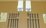 New Ford Head Bolt Kit Small Block- Clevite 216-7038, 2167038, F3ZZ-6065-E, Usa. Fixed Price $30.40.