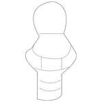 Genuine Audi Shield Ball Stud WHT-000-695-A. Fixed Price $14.61.