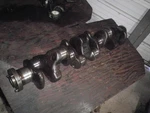 1953 Chevy 235 Blue Flame Stovebolt 3701488 Crankshaft. Fixed Price $150.00.