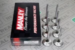 Manley Race Flo Dish Intake Valves 2.165" Std Set Of 8 Chevy LS3 L99 (L92 Head). Fixed Price $202.55.