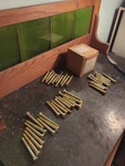 Lot Of 40 L-6 226 Willy's Jeep Super Hurricane Grade 8 Steel Head Bolts. Fixed Price $76.49.