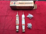 Vintage 1970 - 81 Camaro Firebird Hurst Gabriel Dual Duty Rear Shock Absorbers. Fixed Price $399.99.