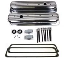 Finned Aluminum Tall Valve Covers Center Bolt For Chevy 350 383 Vortec Tbi. Fixed Price $88.35.