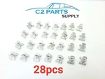 1963-1967 64 65 66 C2 Corvette Dash Pad Mount Clips 28PC Set Gm# 3824160. Fixed Price $60.00.