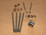New Triumph T20 Tiger Cub Cylinder Head Hardware Kit Stainless. Fixed Price $92.00.