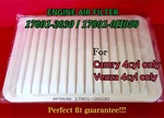 AF5649 Premium Engine Air Filter For 2007-2017 Toyota Camry & Venza Cylinders. Fixed Price $16.85.