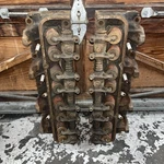 Ford Fe 427 Low Riser C3AE-6090-J Cylinder Heads With Rockers. Fixed Price $2000.00.