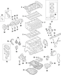 Genuine Volkswagen Cylinder Head 05E-103-063-B. Fixed Price $147.67.