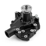 Ford Sb 289 302 351 Windsor High Volume Aluminum Driver Side Water Pump Black. Fixed Price $126.32.