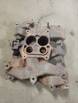 1967 Cadillac 429 Deville Fleetwood Calais Eldorado Quadrajet Intake Manifold. Fixed Price $200.00.