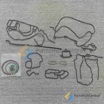 Front Cover Gasket Kit For Navistar DT466E Heui Engines 431263 1824984C92. Fixed Price $56.89.