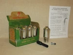 New-old Stock 1938-53 Ford V-8 Flathead "hotrod Accessory" Sparkplug Covers-rare. Fixed Price $1228.92.