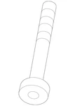 Genuine Bmw Suspension Cross-member Front Bolt 31-10-6-769-907. Fixed Price $8.87.
