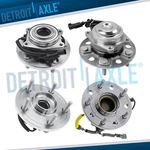 Front Rear Wheel Bearing Hubs Assembly For 2017 - 2022 Chrysler Pacifica Voyager. Fixed Price $240.75.