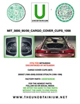 Fits/for Mitsubishi 3000GT/ Dodge Stealth (1990-2000) Cargo Cover Caps. Fixed Price $40.00.