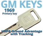 1969 Gmc Chevy Pontiac Buick Cadillac Oldsmobile Cut To Code Key 2K00-3K99. Fixed Price $11.99.