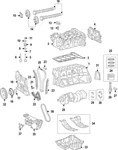 Genuine Mercedes-benz Cylinder Head 264-010-90-07. Fixed Price $802.40.