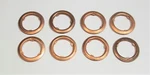 Ac Spark Plug "spin-on" Nos Copper Gaskets Oem For All Gm 1959-1966 Engines. Fixed Price $6.95.