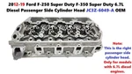 2012-19 Ford F250SD F350SD 6.7L Diesel Passenger Side Cylinder Head JC3Z-6049-A. Fixed Price $649.00.