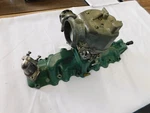 Nos Oem Ford 1949 1950 1951 Mercury Carburetor + Used Intake Manifold. Fixed Price $449.00.