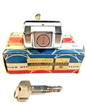 Vtg Datsun 84660-W6600 Assy Back Nissan Motors Trunk Lock Cylinder W/ 2 Keys Nos. Fixed Price $298.88.