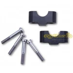 Black Riser Extension Kit + 2.5CM For Triumph Bonneville Bobber 17-. Fixed Price $87.67.