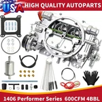 Edelbrock 1406 Performer 600 Cfm Bbl Barrel Carburetor With Electric Choke. Fixed Price $148.99.