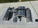 New Ford Mustang Foxbody Cobra 5.0L Polished Intake & Y303 Svo Aluminum Heads. Fixed Price $3500.00.