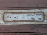 Buick 1363781 1961-1963; Special & Skylark With V8- Rocker Arm Cover Gasket (pa. Fixed Price $38.00.
