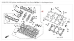 Honda Acura Genuine Oem Nsx Cylinder Head Assembly, Front (dot) 12100-PR7-810. Fixed Price $6239.28.