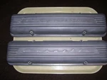 Late 1959-1967 Corvette Nos Oem Fin Aluminum Valve Covers Gm Part # 3767493. Fixed Price $250.00.