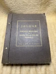 Jaguar Service Manual For Mark Vii And Xk 120 Models.. Fixed Price $79.96.