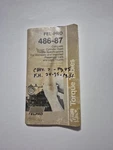 Fel-pro 486-87 Torque Tables Booklet Notes On Some Pages. Fixed Price $7.50.