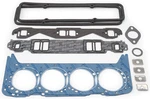 Edelbrock 7361 Top End Head/intake/valve Cover/header Gaskets Small Block Chevy. Fixed Price $199.95.