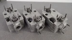 Set Of 3 Very Nice Used Original Porsche 901 911 2.0 Cylinder Heads K1819E 11/67. Fixed Price $675.00.
