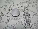 Triumph TR7, Stag, Saab 99 Valve Lash Adjusting Shims, Many Sizes Nos Leyland. Fixed Price $10.32.